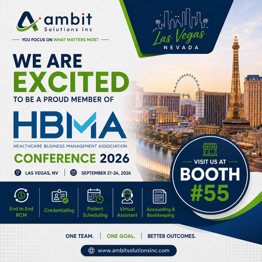 Ambit at HBMA Conference 2026 in Las Vegas, September 21–24, booth 55